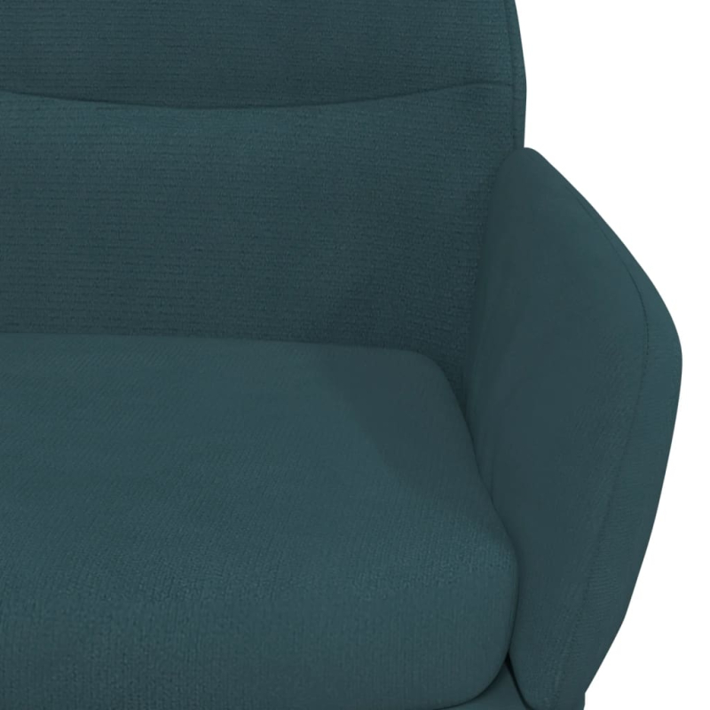 Relaxsessel Blau Samt