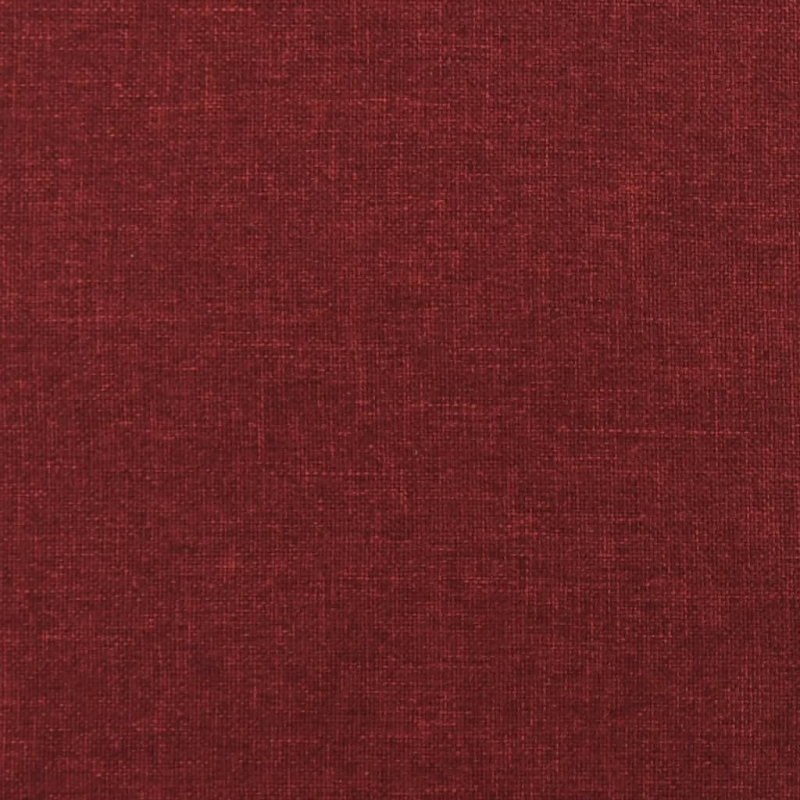 Fußhocker Weinrot 45x29,5x35 cm Stoff und Kunstleder