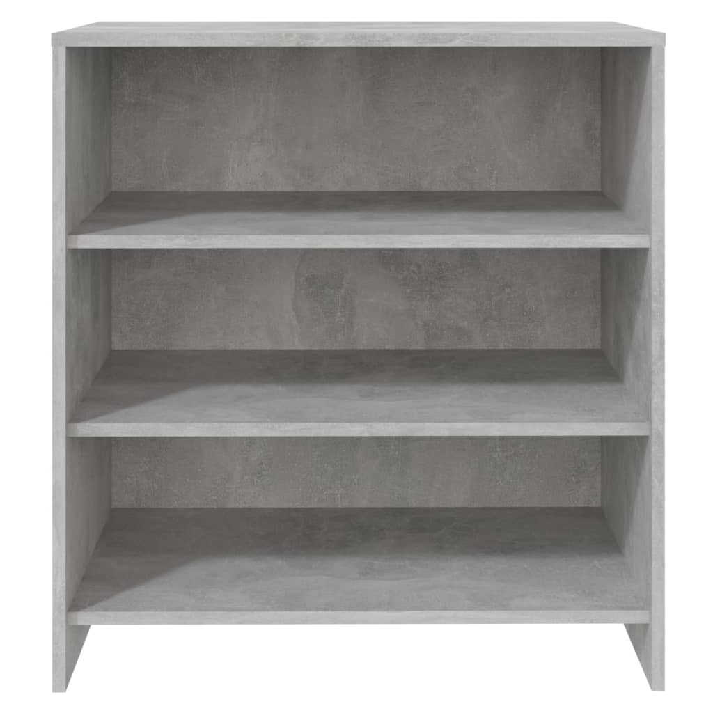 Sideboard Betongrau 70x40,5x75 cm Holzwerkstoff
