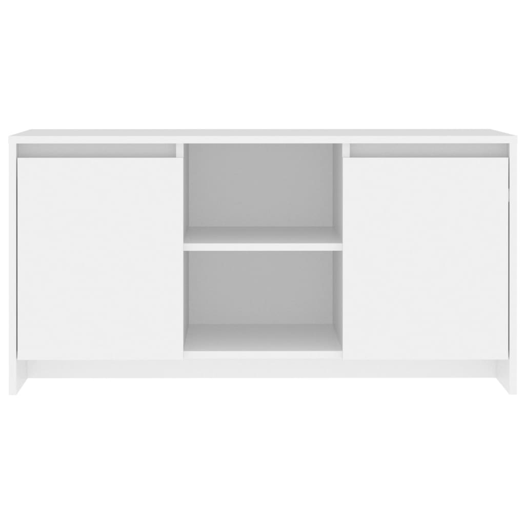 TV-Schrank Weiß 102x37,5x52,5 cm Holzwerkstoff