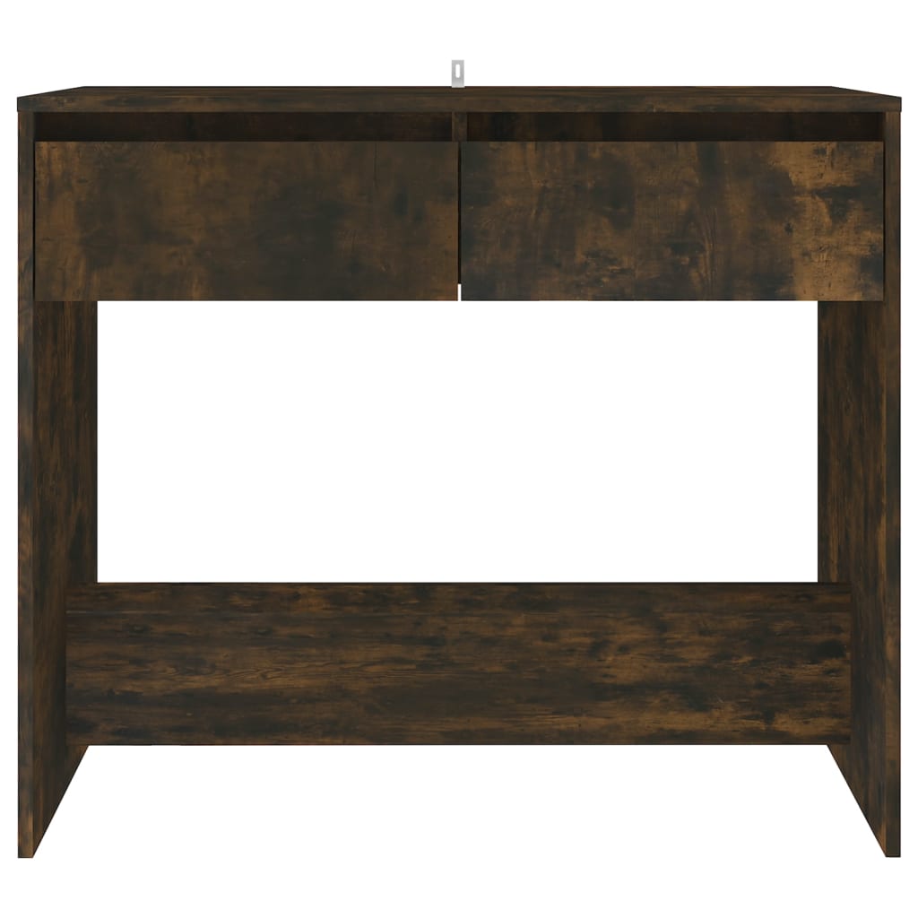 Konsolentisch Räuchereiche 89x41x76,5 cm Holzwerkstoff