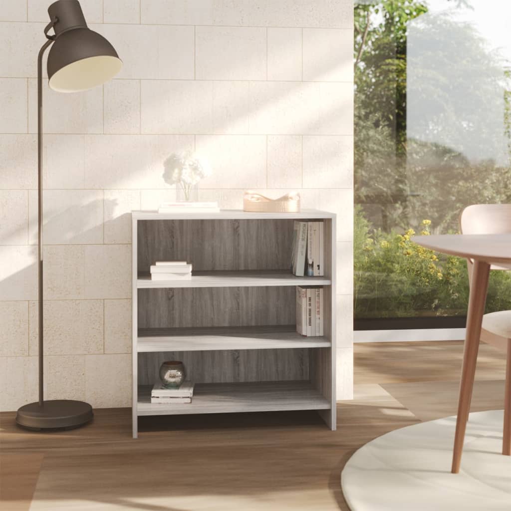 Sideboard Grau Sonoma 70x40,5x75 cm Holzwerkstoff