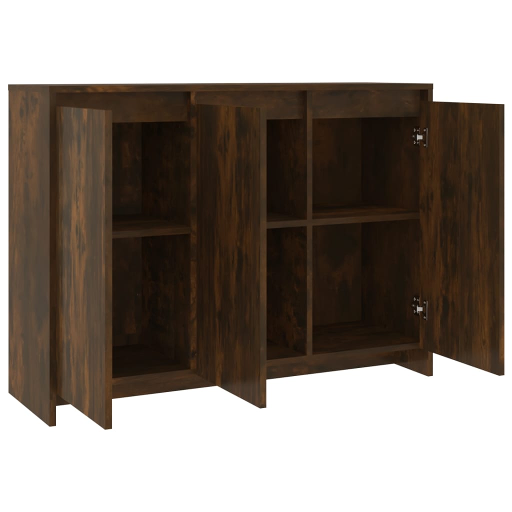 Sideboard Räuchereiche 102x33x75 cm Holzwerkstoff