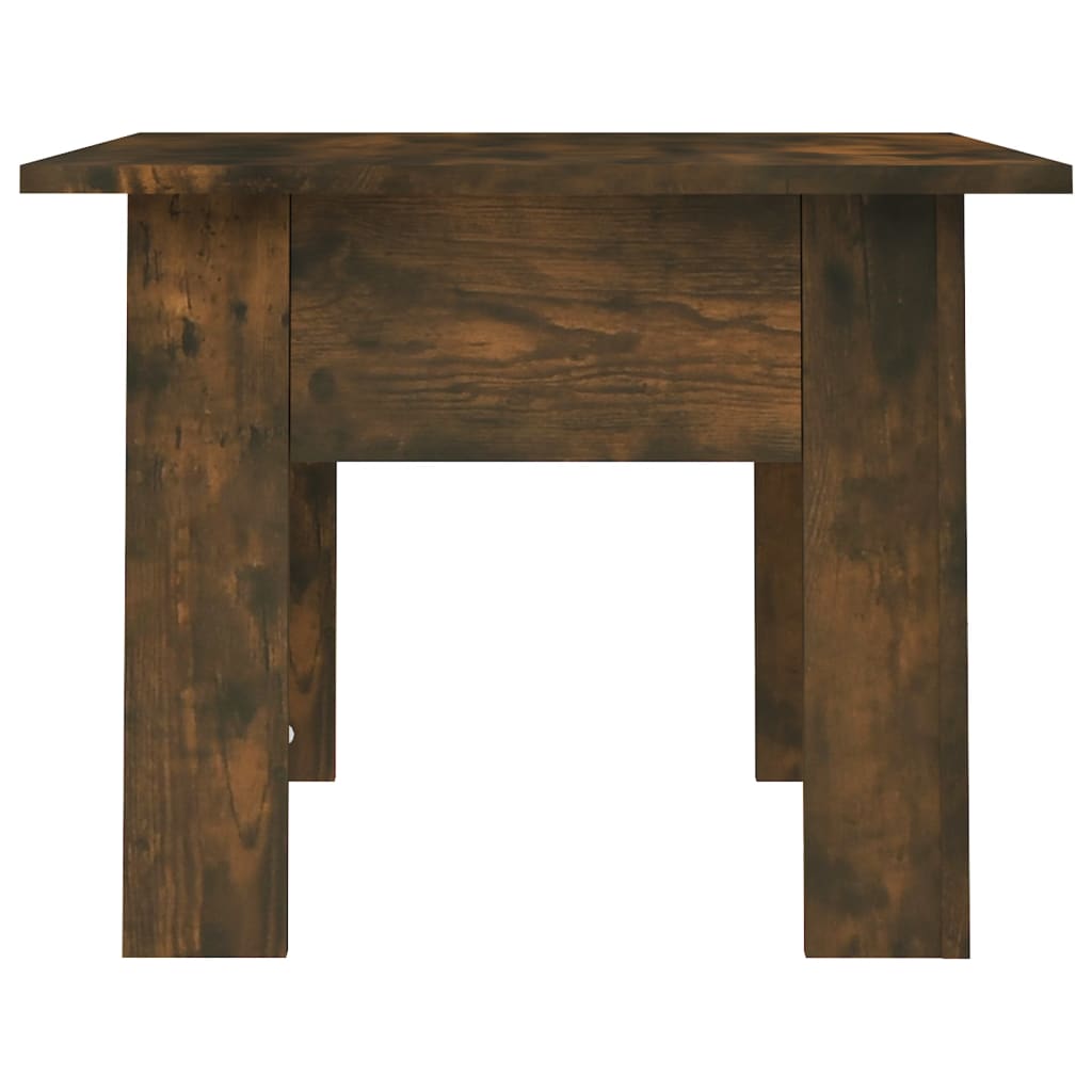 Couchtisch Räuchereiche 55x55x42 cm Holzwerkstoff