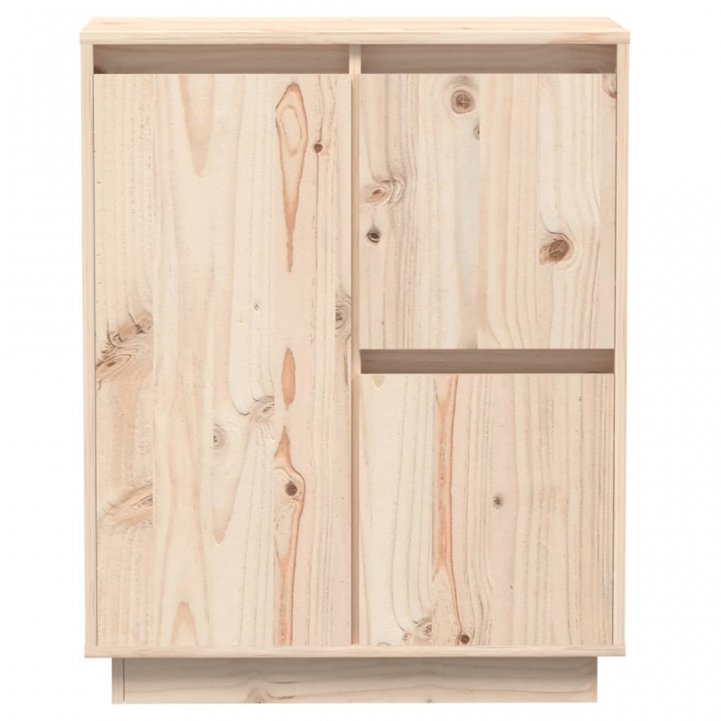 Sideboard 60x34x75 cm Massivholz Kiefer