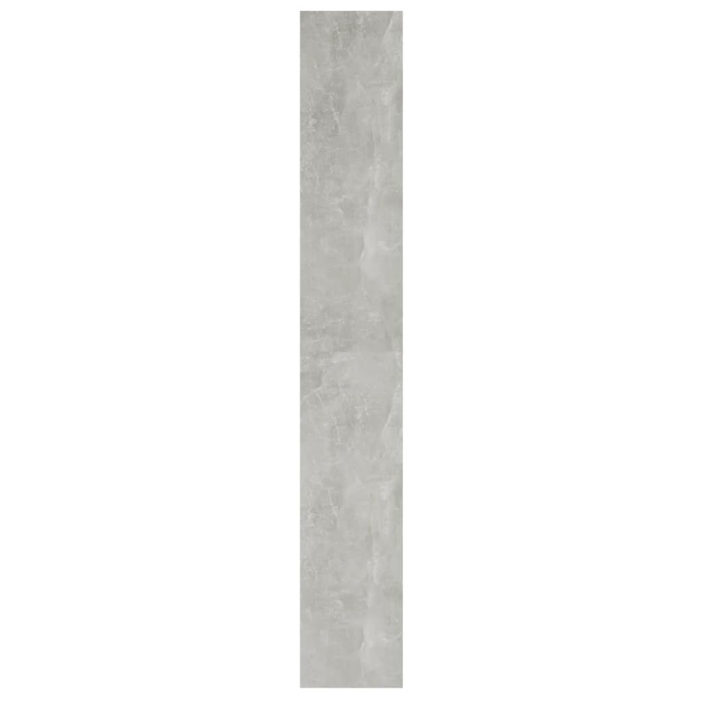 Bücherregal/Raumteiler Betongrau 40x30x198 cm