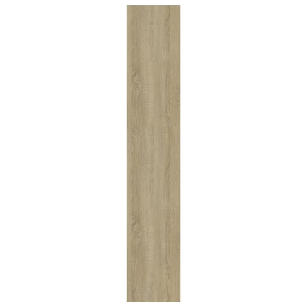 Bücherregal/Raumteiler Sonoma-Eiche 60x30x166 cm Holzwerkstoff