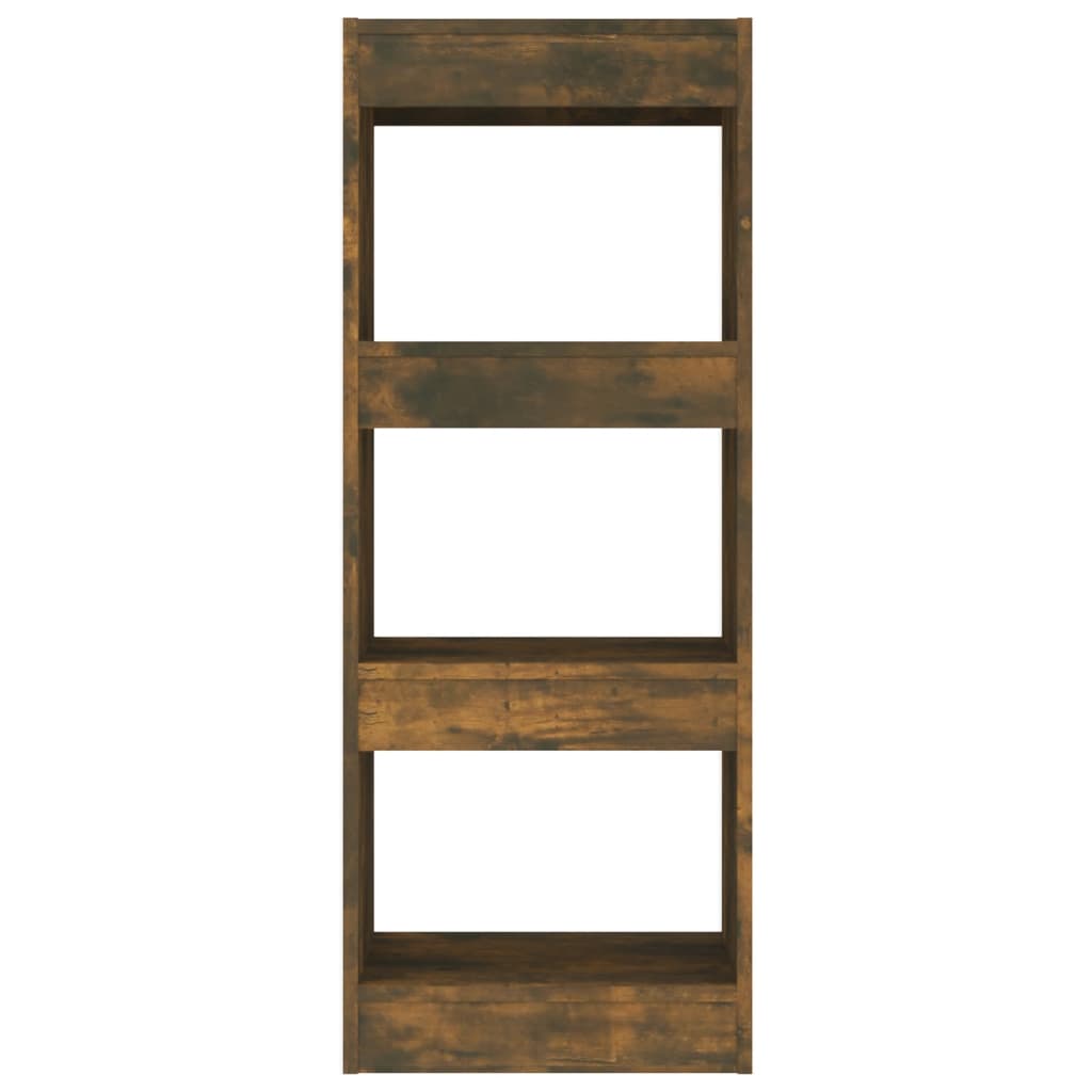 Bücherregal/Raumteiler Räuchereiche 40x30x103 cm Holzwerkstoff