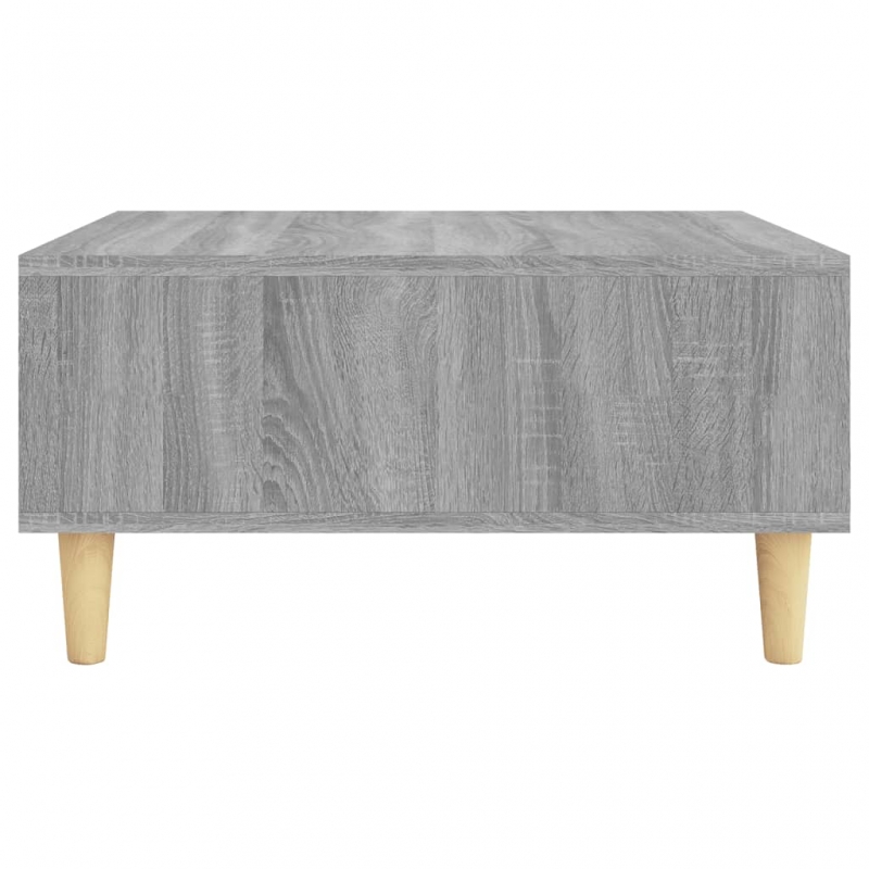 Couchtisch Grau Sonoma 60x60x30 cm Holzwerkstoff
