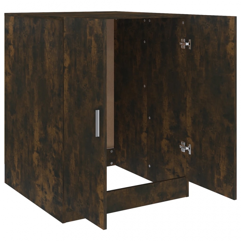 Waschmaschinenschrank Räuchereiche 71x71,5x91,5 cm