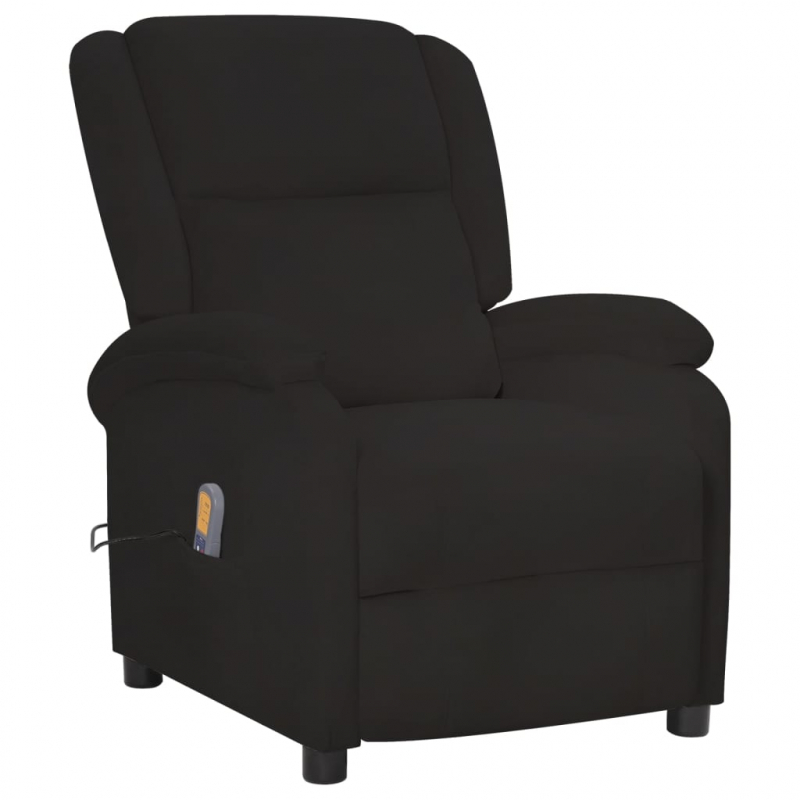 Massagesessel Schwarz Samt