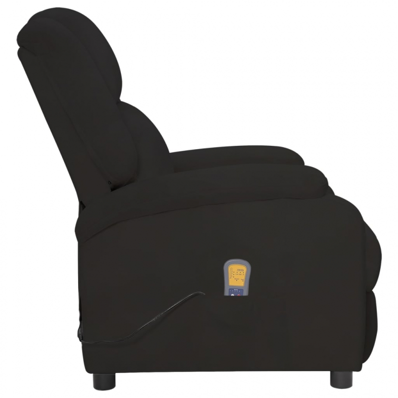 Massagesessel Schwarz Samt