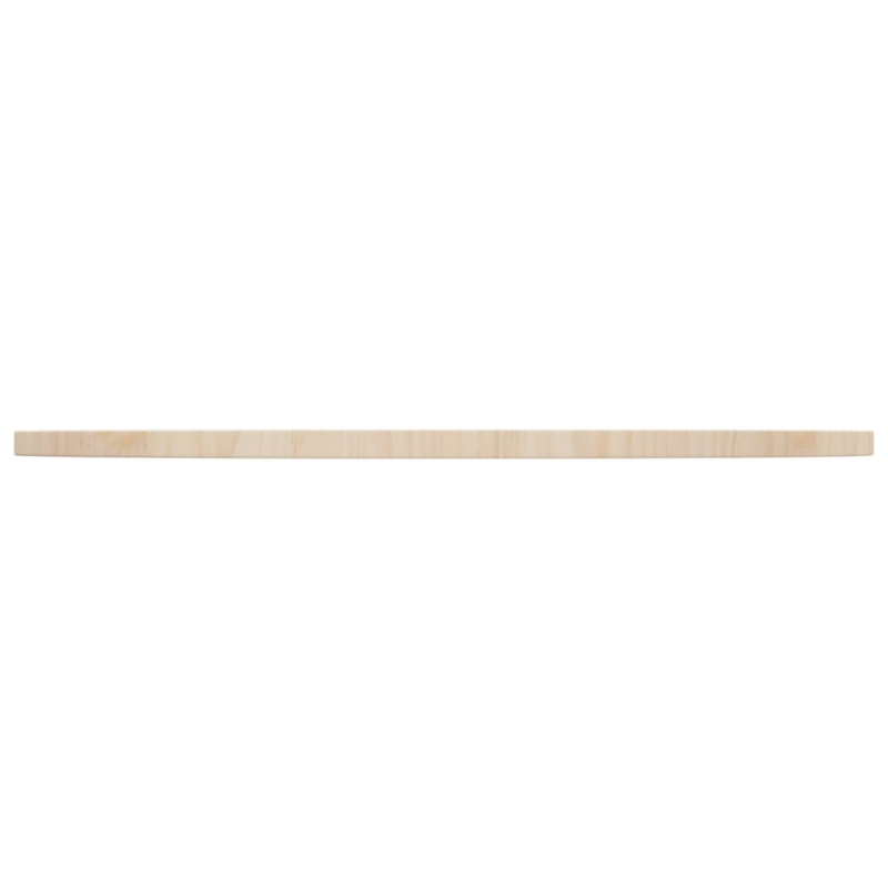 Tischplatte Ø90x2,5 cm Massivholz Kiefer