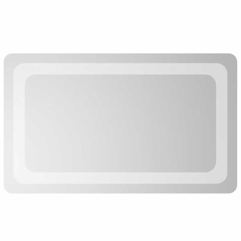 LED-Badspiegel 50x30 cm