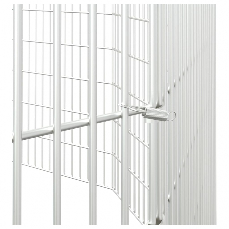 Freilaufgehege 10-teilig 54x80 cm Verzinktes Eisen