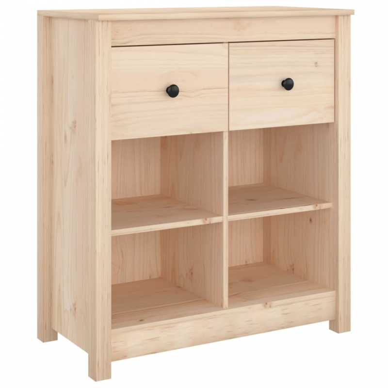 Sideboard 70x35x80 cm Massivholz Kiefer