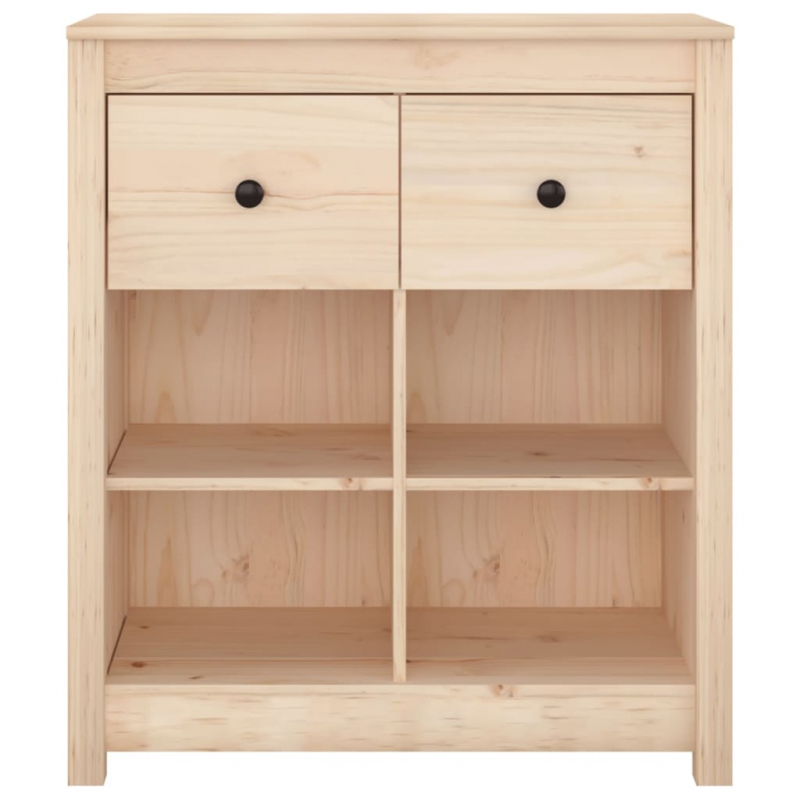 Sideboard 70x35x80 cm Massivholz Kiefer