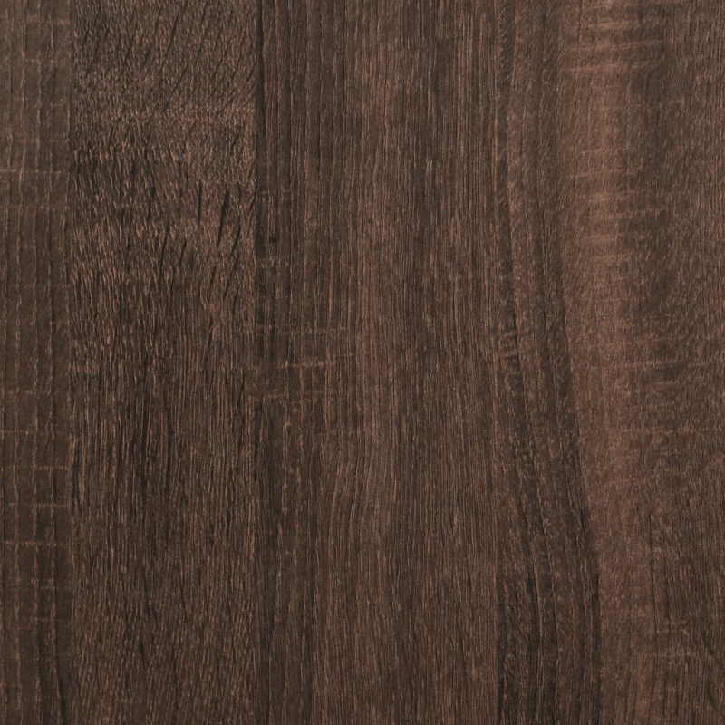 Aufbewahrungstruhe Braun Eichen-Optik 84x42x46 cm Holzwerkstoff