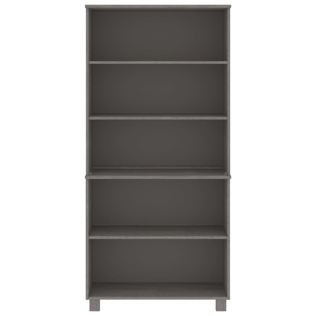 Highboard HAMAR Massivholz Kiefer Hellgrau