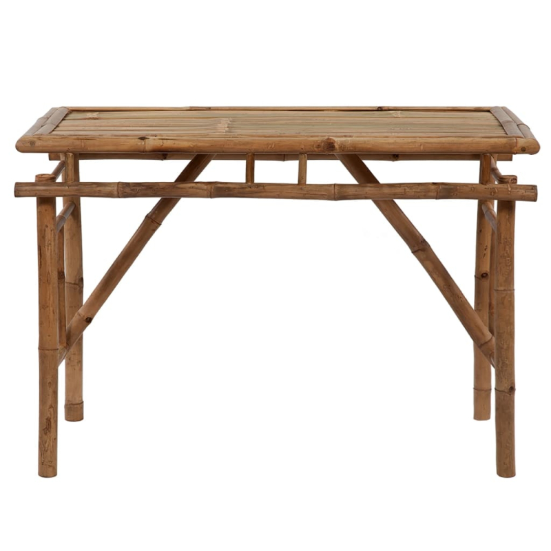 Gartentisch Klappbar 115x50x75 cm Bambus