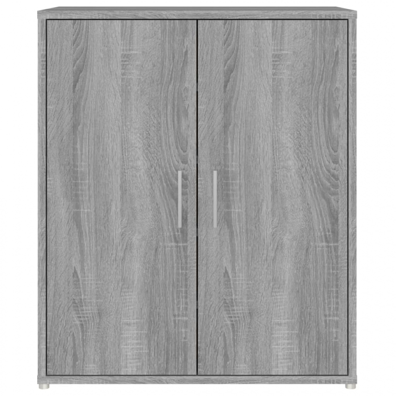 Schuhschrank Grau Sonoma 60x35x70 cm Holzwerkstoff