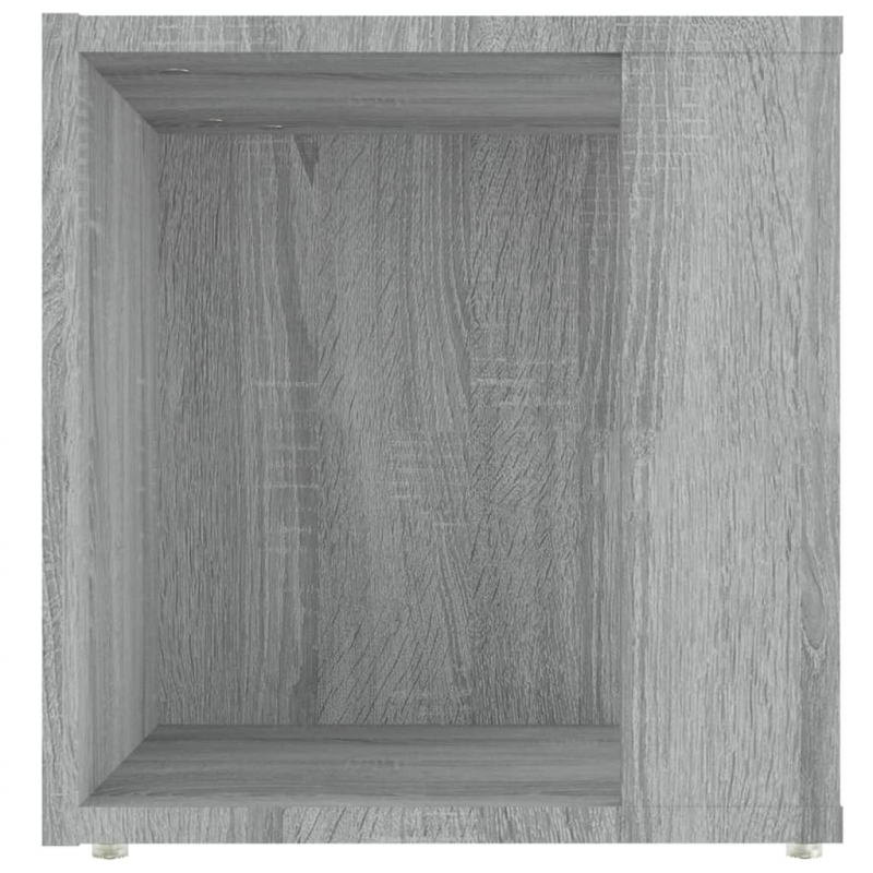 Beistelltisch Grau Sonoma 33x33x34,5 cm Holzwerkstoff