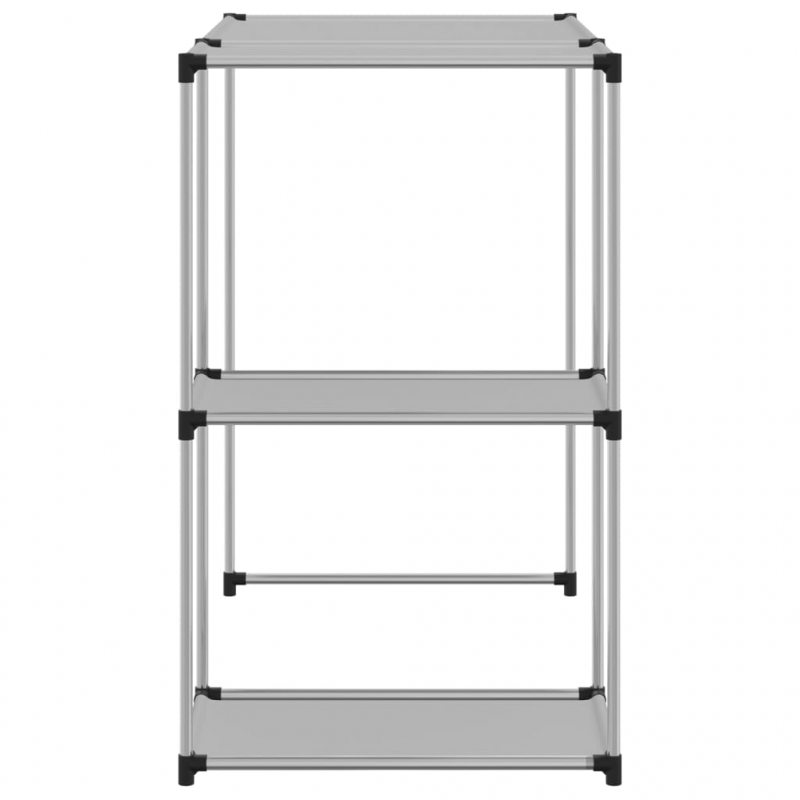 Waschmaschinenregal Grau 87x55x90,5 cm Eisen