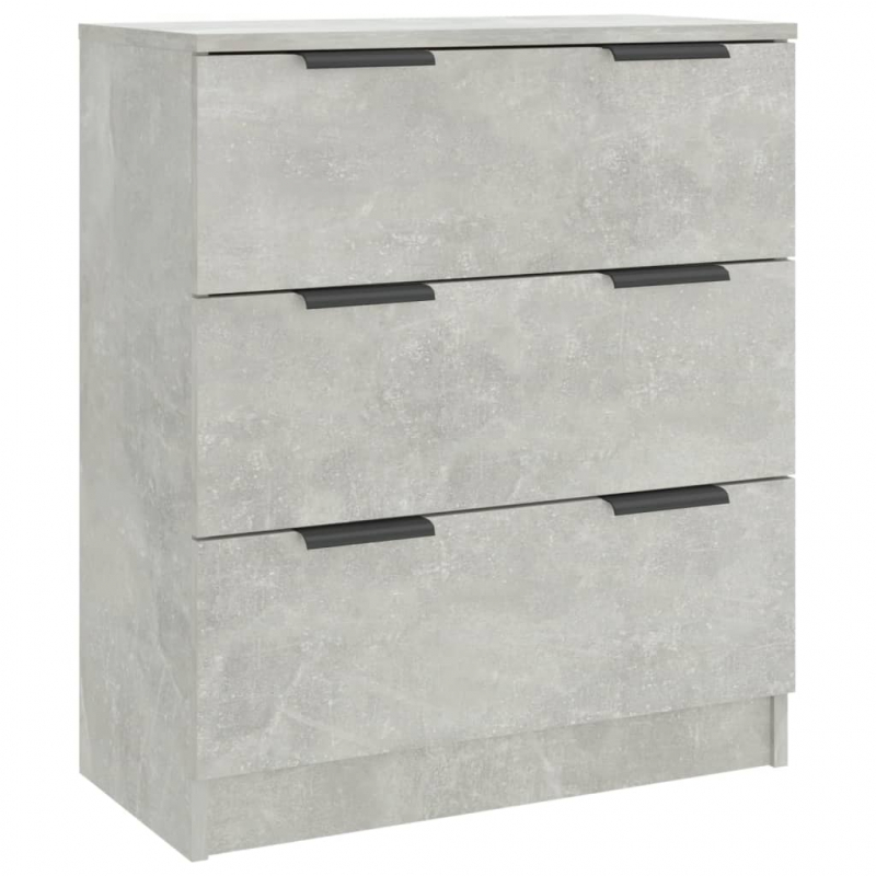 Sideboard Betongrau 60x30x70 cm Holzwerkstoff