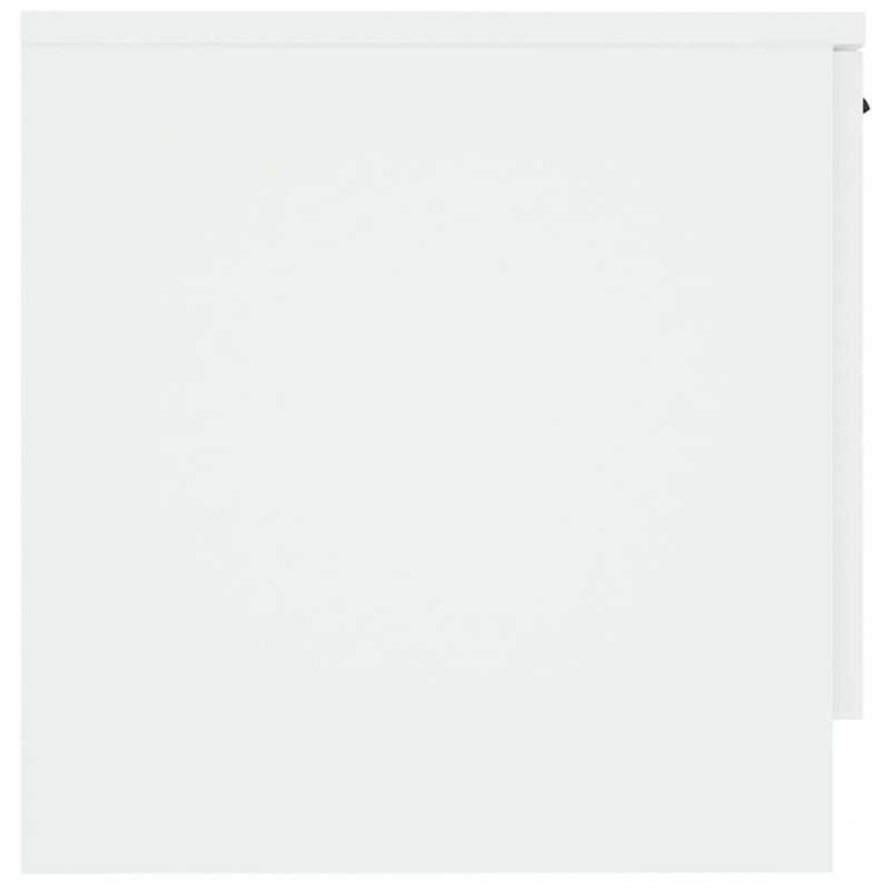 Nachttische 2 Stk. Weiß 40x39x40 cm