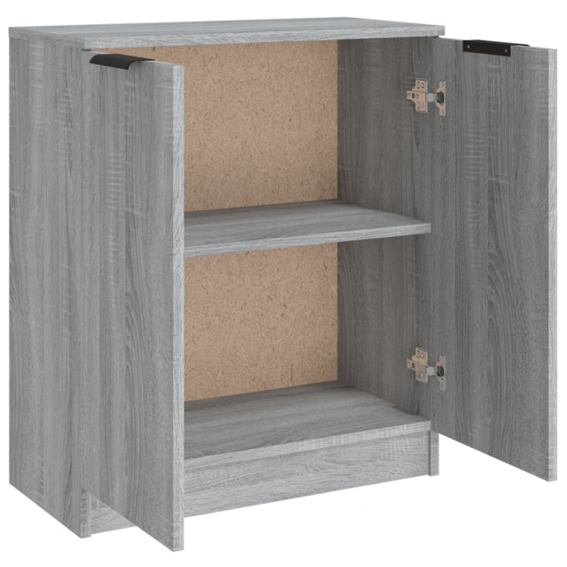 Sideboard Grau Sonoma 60x30x70 cm Holzwerkstoff