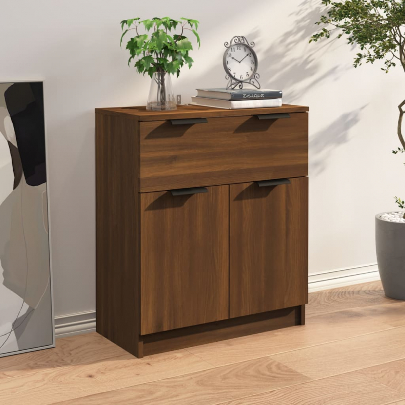 Sideboard Braun Eichen-Optik 60x30x70 cm Holzwerkstoff