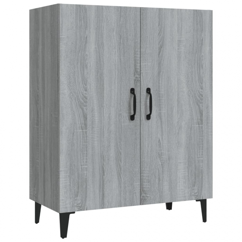 Sideboard Grau Sonoma 70x34x90 cm Holzwerkstoff