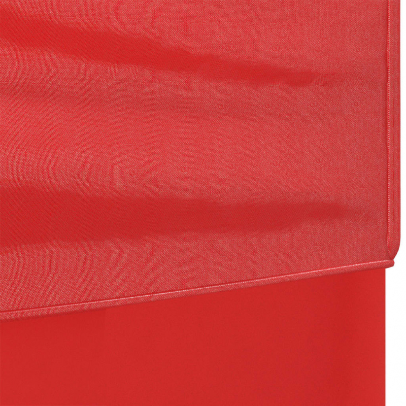Partyzelt Faltbar mit Seitenwänden Rot 2x2 m