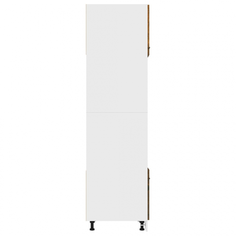 Mikrowellenumbauschrank Lyon Räuchereiche 60x57x207 cm Holzwerkstoff