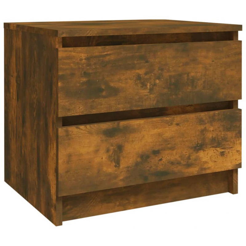 Nachttisch Räuchereiche 50x39x43,5 cm Holzwerkstoff