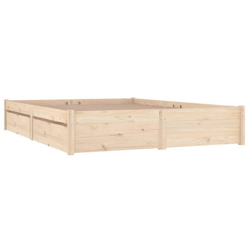 Bett mit Schubladen 200x200 cm