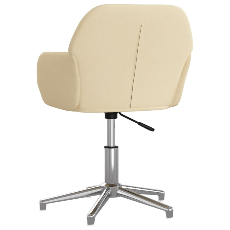 Esszimmerstühle 2 Stk. Drehbar Creme Stoff