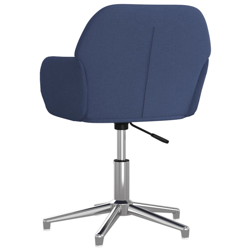 Esszimmerstühle 2 Stk. Drehbar Blau Stoff