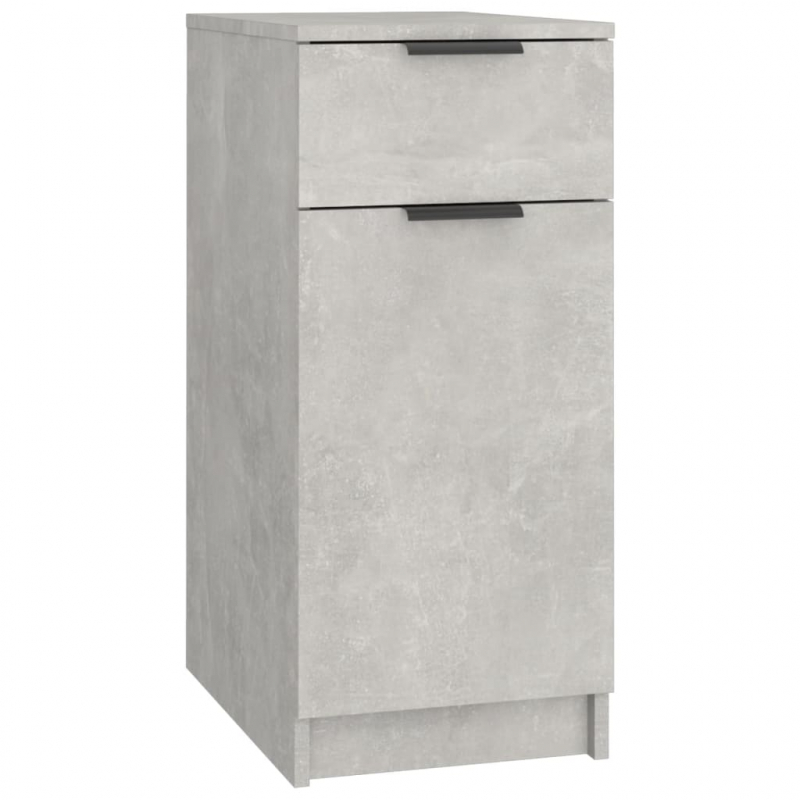 Büroschrank Betongrau 33,5x50x75 cm Holzwerkstoff