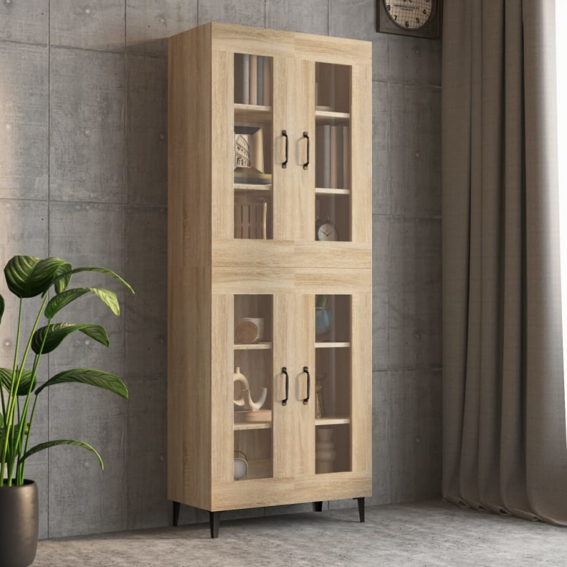 Hängeschrank Sonoma-Eiche 69,5x34x90 cm