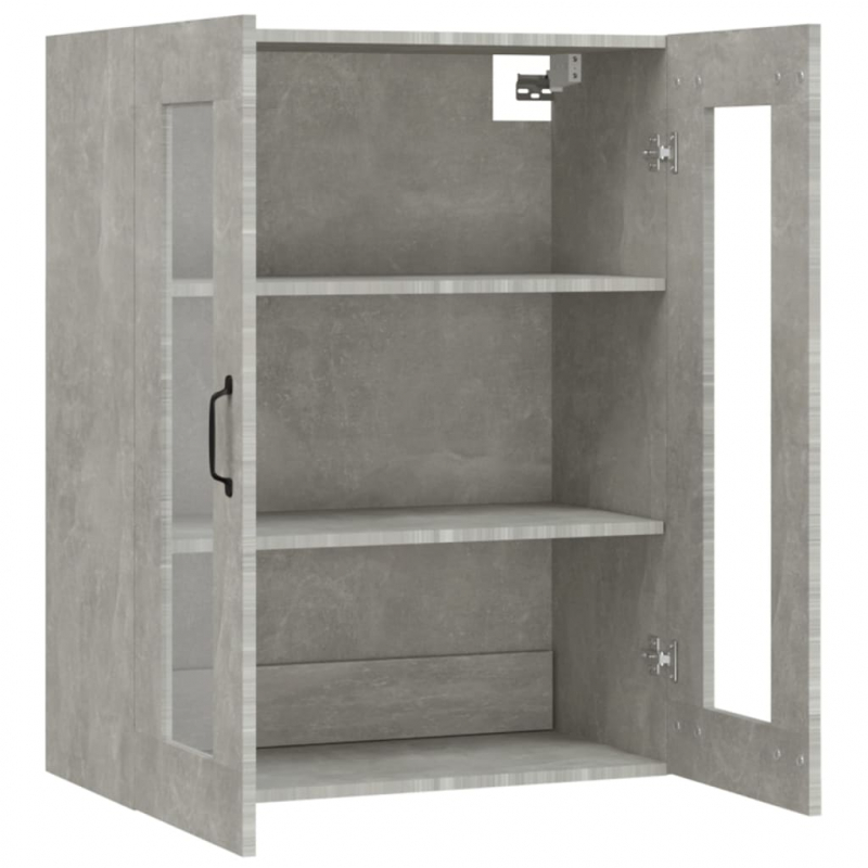 Hängeschrank Betongrau 69,5x34x90 cm