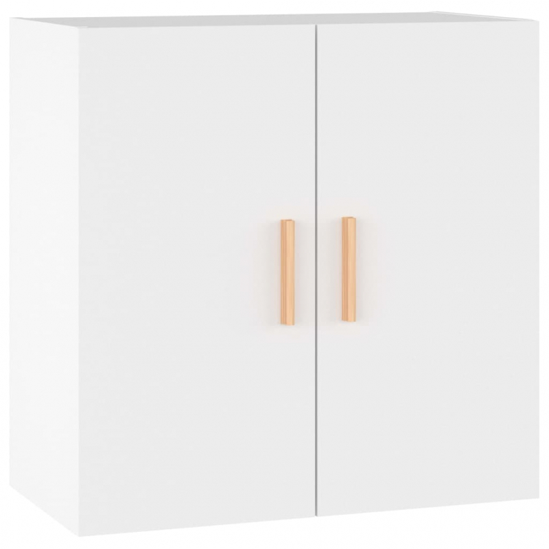 Wandschrank Weiß 60x30x60 cm Holzwerkstoff