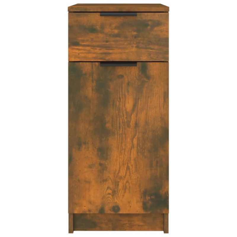 Schreibtischschrank Räuchereiche 33,5x50x75 cm Holzwerkstoff