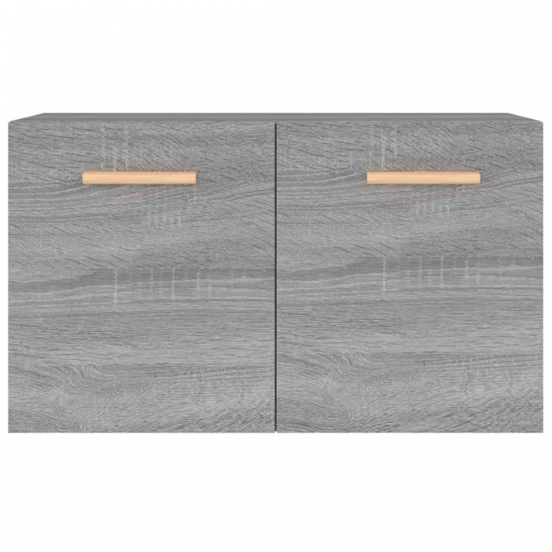 Wandschrank Grau Sonoma 60x36,5x35 cm Holzwerkstoff