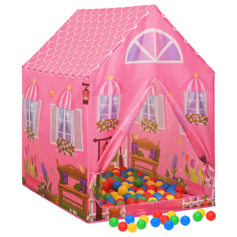 Spielzelt für Kinder Rosa 69x94x104 cm