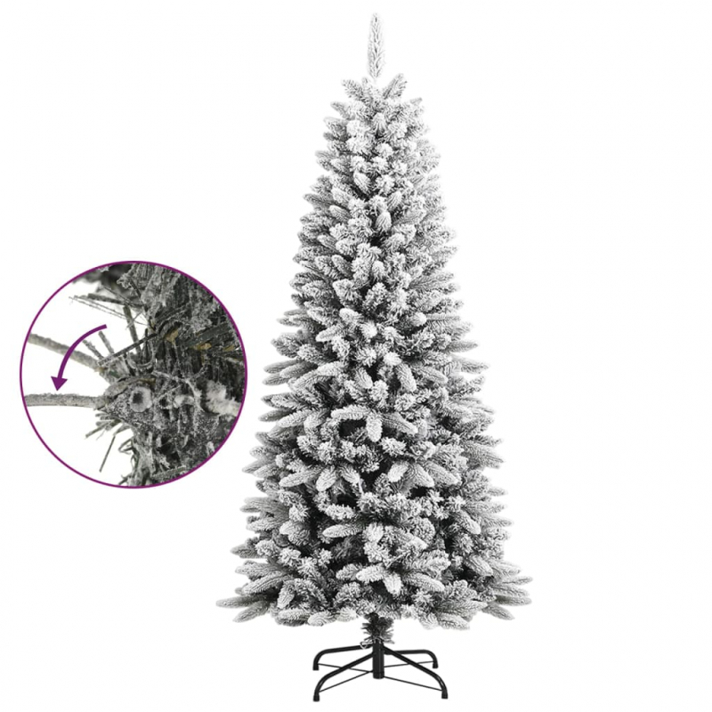 Künstlicher Weihnachtsbaum Beschneit 150 cm PVC&PE