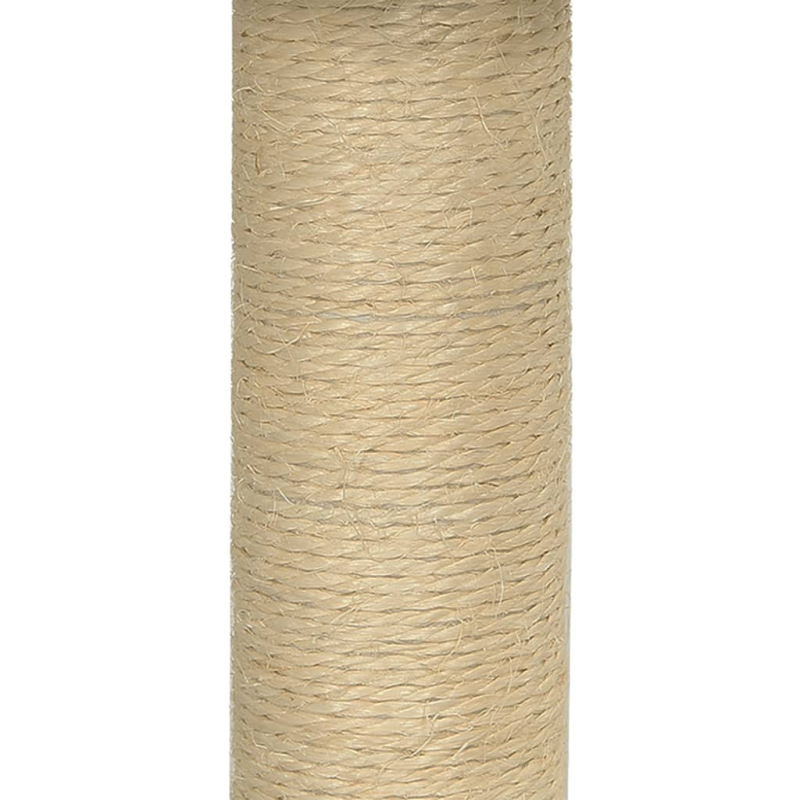 Kratzbaum mit Sisal-Kratzsäule Creme 74 cm