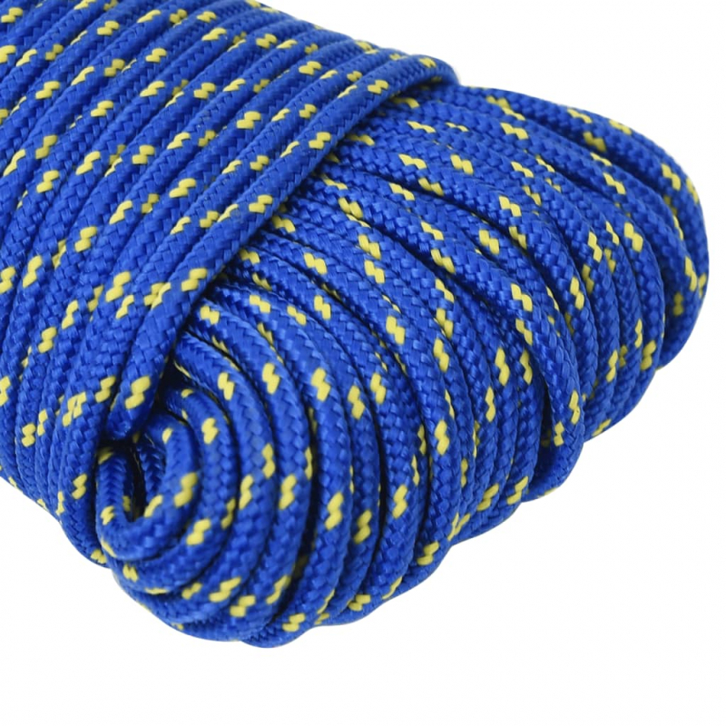 Bootsseil Blau 4 mm 100 m Polypropylen