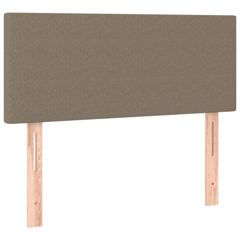 Kopfteil Taupe 80x5x78/88 cm Stoff
