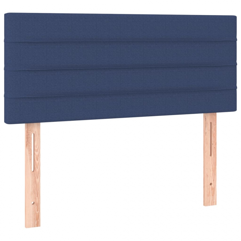 Kopfteil Blau 100x5x78/88 cm Stoff